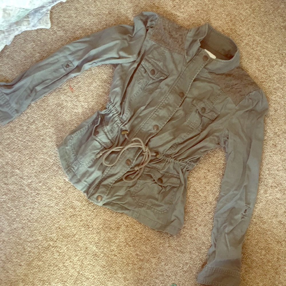 Green jacket